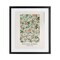Stupell Industries William Morris Jasmine Pattern Black Framed Print Under Glass, design by Vintage Hustle